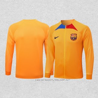 Chaqueta del Barcelona 22-23 Naranja