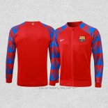 Chaqueta del Barcelona 23-24 Rojo