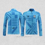 Chaqueta del Manchester City 22-23 Azul Claro