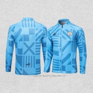 Chaqueta del Manchester City 22-23 Azul Claro