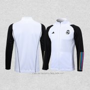 Chaqueta del Real Madrid 23-24 Blanco y Negro