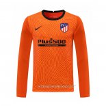 Camiseta Atletico Madrid Portero 20-21 Manga Larga Naranja
