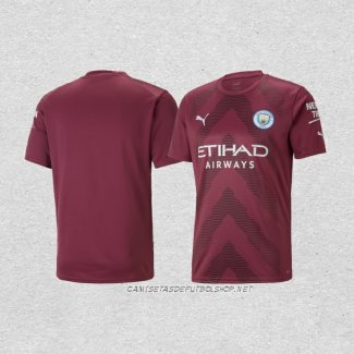 Camiseta Manchester City Portero 22-23 Rojo