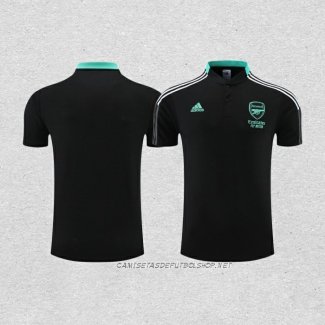 Camiseta Polo del Arsenal 22-23 Negro