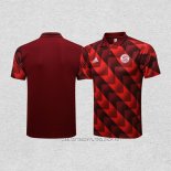 Camiseta Polo del Bayern Munich 22-23 Rojo