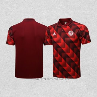 Camiseta Polo del Bayern Munich 22-23 Rojo