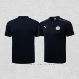 Camiseta Polo del Manchester City 21-22 Azul