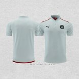 Camiseta Polo del Manchester City 22-23 Gris