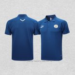 Camiseta Polo del Manchester City 23-24 Azul