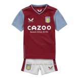 Camiseta Primera Aston Villa 22-23 Nino