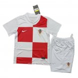 Camiseta Primera Croacia 2024 Nino