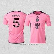 Camiseta Primera Inter Miami Jugador Sergio 2024