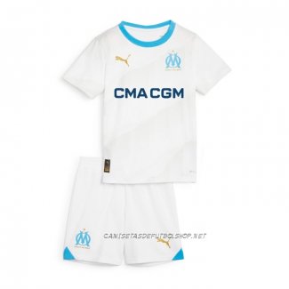 Camiseta Primera Olympique Marsella 23-24 Nino