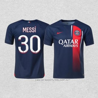 Camiseta Primera Paris Saint-Germain Jugador Messi 23-24