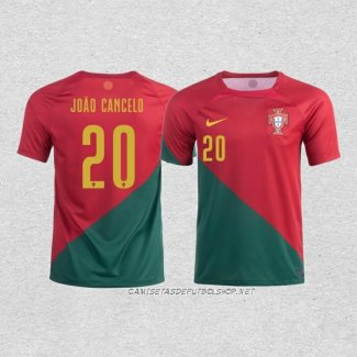 Camiseta Primera Portugal Jugador Joao Cancelo 2022