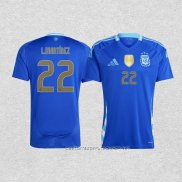 Camiseta Segunda Argentina Jugador L.Martinez 2024