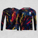 Camiseta Segunda Corea del Sur 2022 Manga Larga