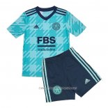 Camiseta Segunda Leicester City 21-22 Nino