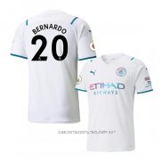 Camiseta Segunda Manchester City Jugador Bernardo 21-22