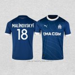 Camiseta Segunda Olympique Marsella Jugador Malinovskyi 23-24