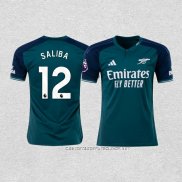 Camiseta Tercera Arsenal Jugador Saliba 23-24