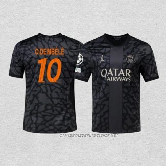 Camiseta Tercera Paris Saint-Germain Jugador O.Dembele 23-24