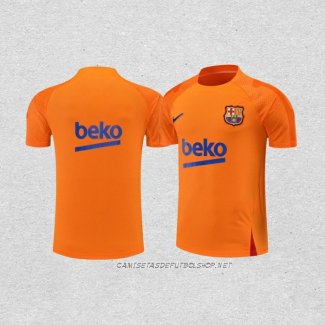 Camiseta de Entrenamiento Barcelona 22-23 Naranja