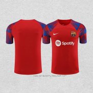 Camiseta de Entrenamiento Barcelona 23-24 Rojo