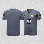 Camiseta de Entrenamiento Borussia Dortmund 22-23 Gris