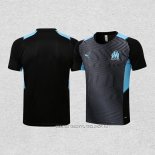 Camiseta de Entrenamiento Olympique Marsella 21-22 Negro