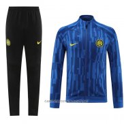 Chandal de Chaqueta del Inter Milan 23-24 Azul