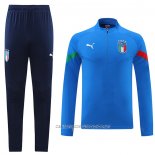 Chandal de Sudadera del Italia 22-23 Azul