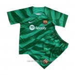 Camiseta Barcelona Portero 23-24 Nino Verde