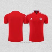 Camiseta Polo del Bayern Munich 22-23 Rojo