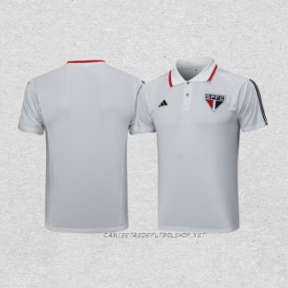 Camiseta Polo del Sao Paulo 23-24 Gris