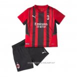 Camiseta Primera AC Milan 21-22 Nino