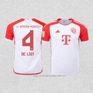 Camiseta Primera Bayern Munich Jugador De Ligt 23-24