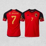 Camiseta Primera Belgica Jugador De Bruyne 2022