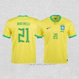 Camiseta Primera Brasil Jugador Martinelli 2022