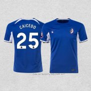 Camiseta Primera Chelsea Jugador Caicedo 23-24