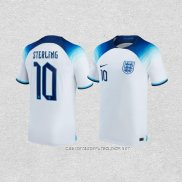 Camiseta Primera Inglaterra Jugador Sterling 2022