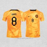 Camiseta Primera Paises Bajos Jugador Gakpo 2022