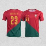 Camiseta Primera Portugal Jugador Joao Felix 2022