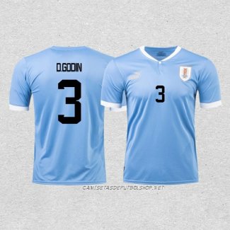 Camiseta Primera Uruguay Jugador D.Godin 2022