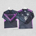 Camiseta Segunda Bayern Munich 23-24 Manga Larga