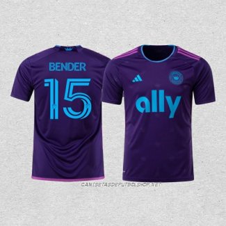 Camiseta Segunda Charlotte FC Jugador Bender 23-24