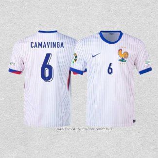 Camiseta Segunda Francia Jugador Camavinga 2024