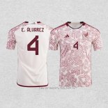Camiseta Segunda Mexico Jugador E.Alvarez 2022
