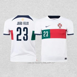 Camiseta Segunda Portugal Jugador Joao Felix 2022