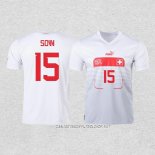 Camiseta Segunda Suiza Jugador Sow 2022